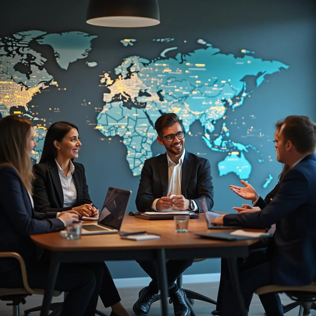 International business meeting